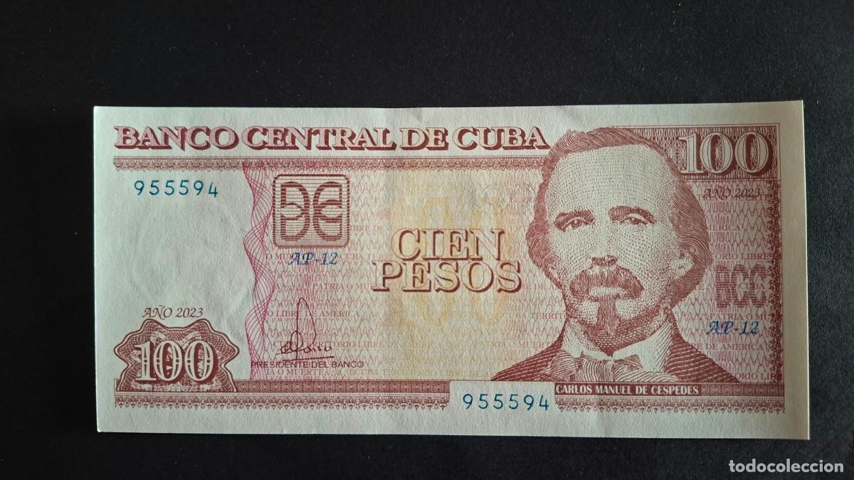 Monedas antiguas de Am&eacute;rica: CUBA 100 PESOS 2023 P-124b SC