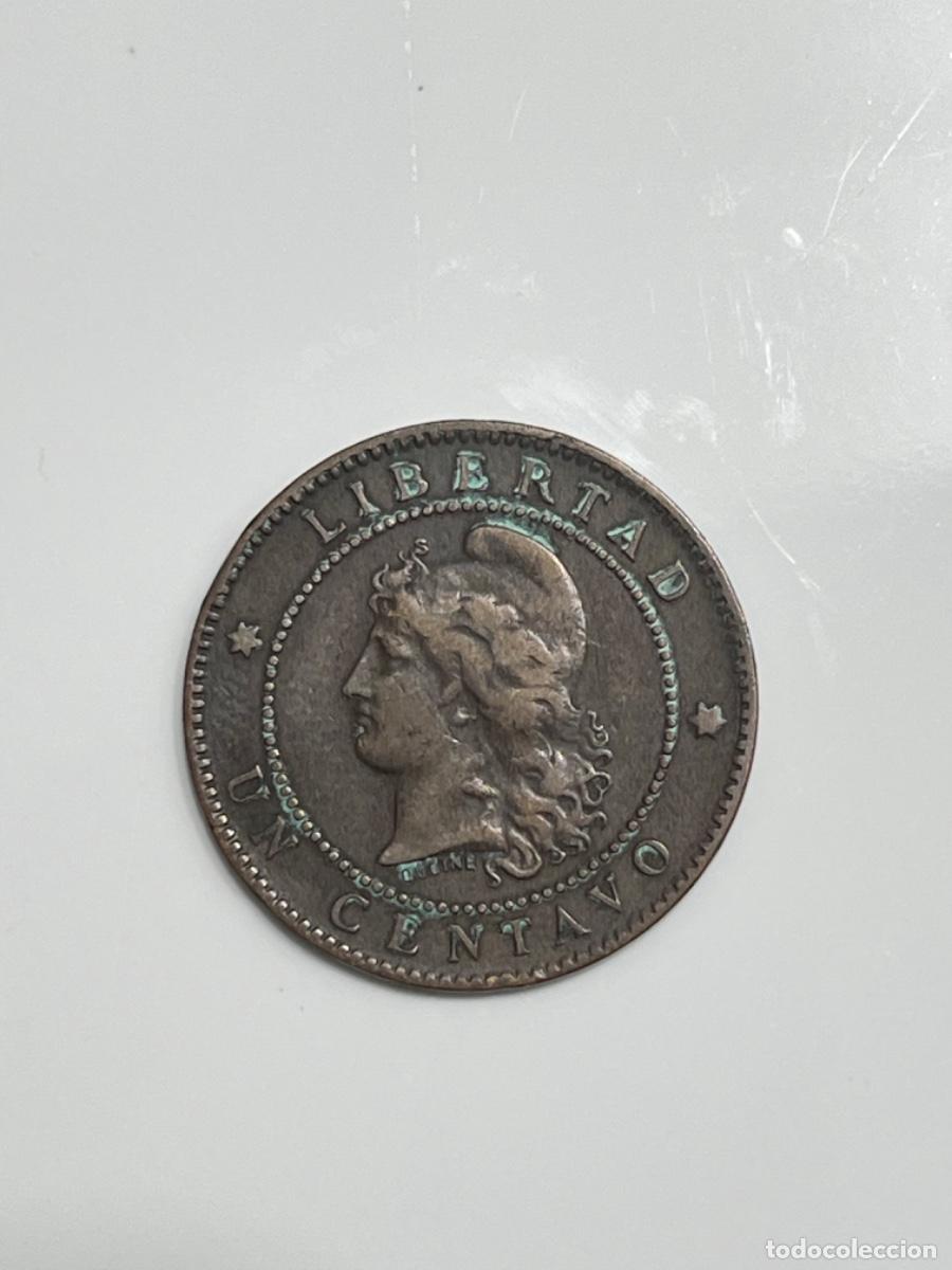 Monedas antiguas de Am&eacute;rica: Antigua Moneda REP&Uacute;BLICA ARGENTINA 1884 ver fotos lote 8