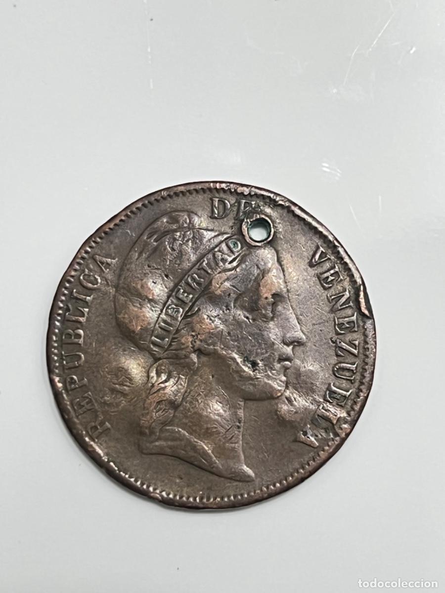 Monedas antiguas de Am&eacute;rica: Antigua Moneda REP&Uacute;BLICA DE VENEZUELA ver fotos lote 14