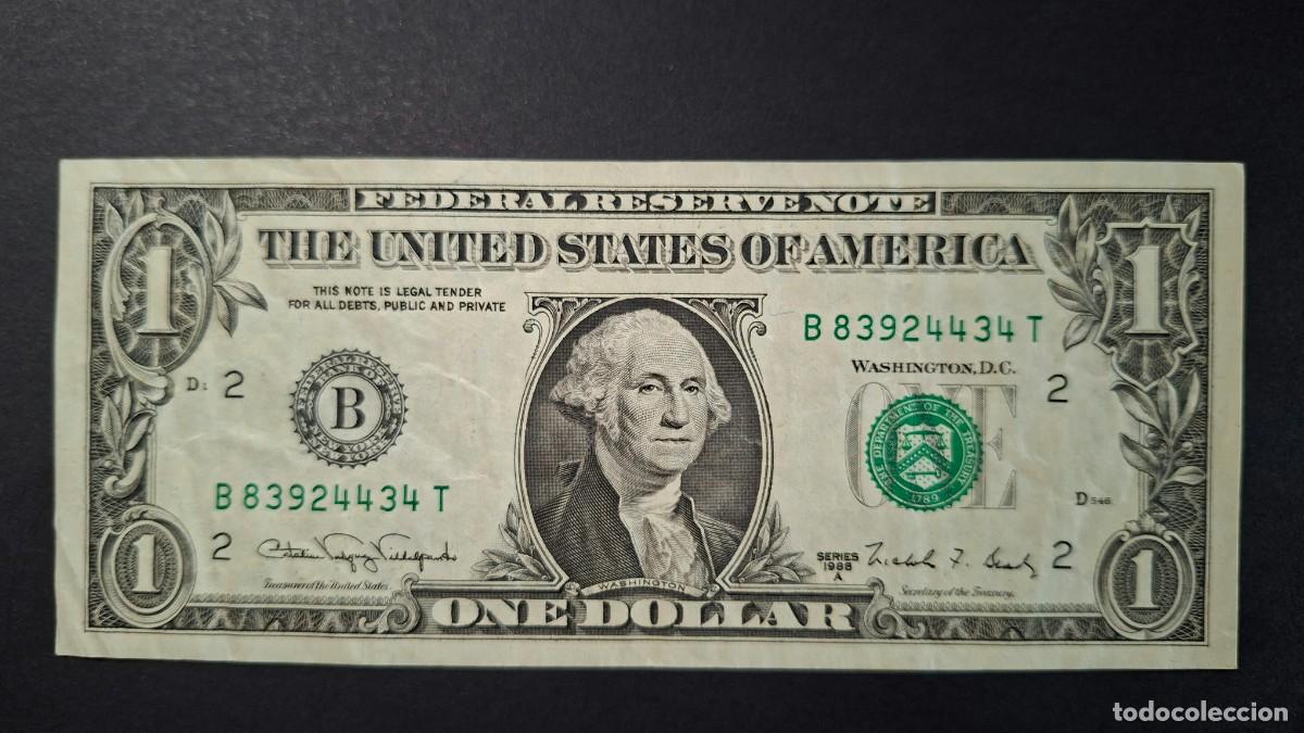 Monedas antiguas de Am&eacute;rica: USA 1 D&Oacute;LAR 1988A P-480bB MBC