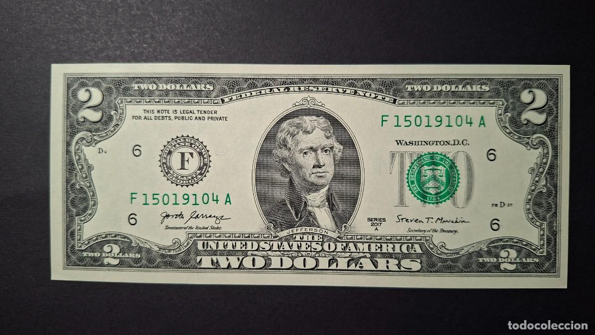 Monedas antiguas de Am&eacute;rica: USA 2 DOLARES 2017A P-545bF &rdquo;F&rdquo; ATLANTA SC