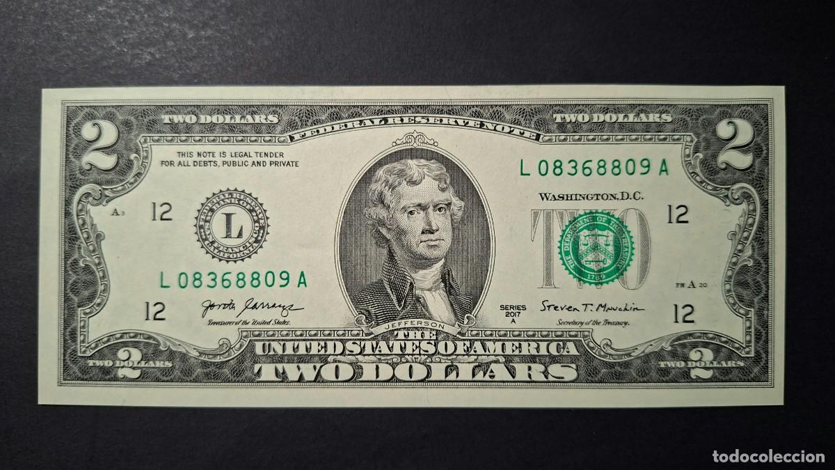 Monedas antiguas de Am&eacute;rica: USA 2 D&Oacute;LARES 2017A P-545bL &rdquo;L&rdquo; SAN FRANCISCO SC