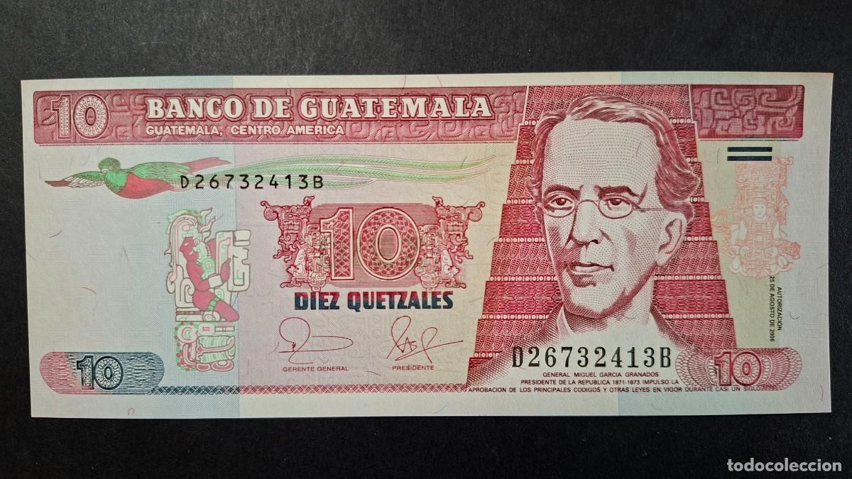 Monedas antiguas de Am&eacute;rica: GUATEMALA 10 QUETZALES 2006 P-111 SC