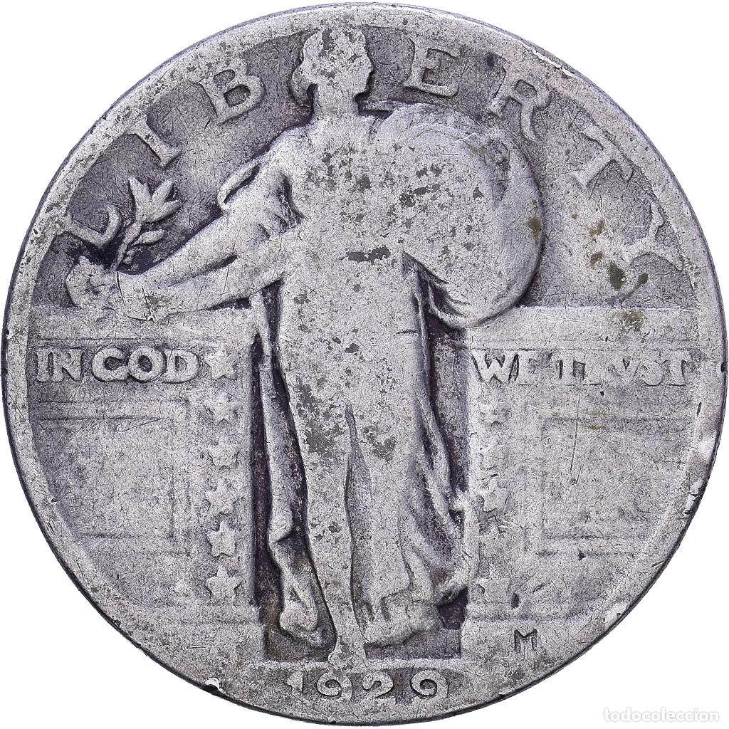 Monedas antiguas de Am&eacute;rica: [#1531234] Moneda, Estados Unidos, Standing Liberty Quarter, Quarter, 1929, U.S. Mint