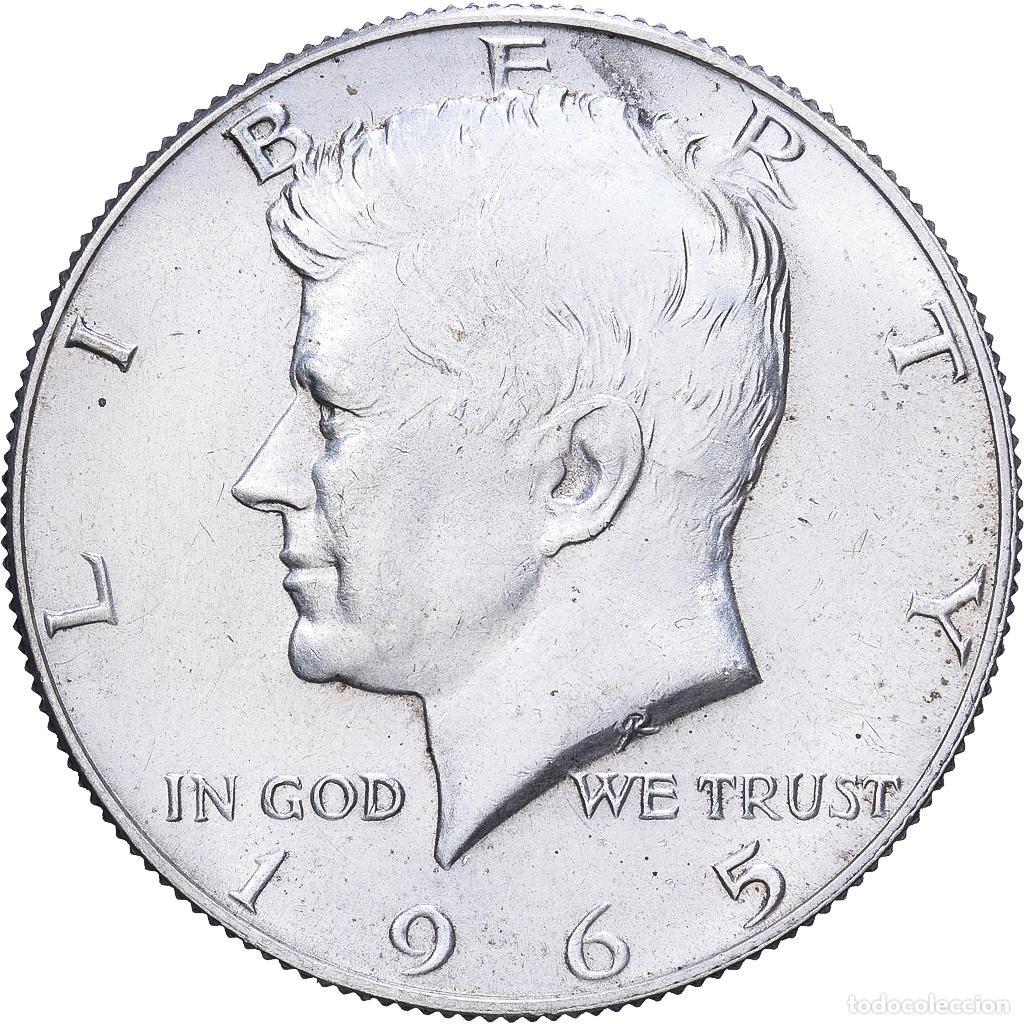 Monedas antiguas de Am&eacute;rica: [#1531269] Estados Unidos, Half Dollar, Kennedy Half Dollar, 1965, U.S. Mint, Plata, EBC+