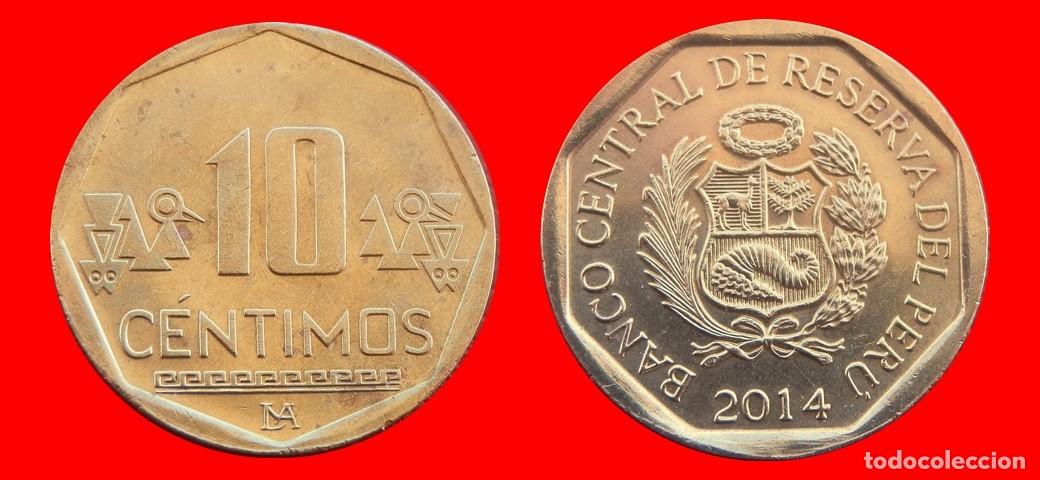 Monedas antiguas de Am&eacute;rica: 10 CENTIMOS 2014 PERU-157084