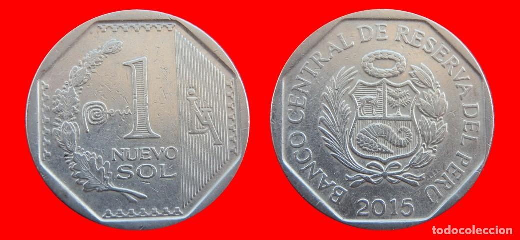 Moedas antigas da Am&eacute;rica: 1 NUEVO SOL 2009 PERU-157093