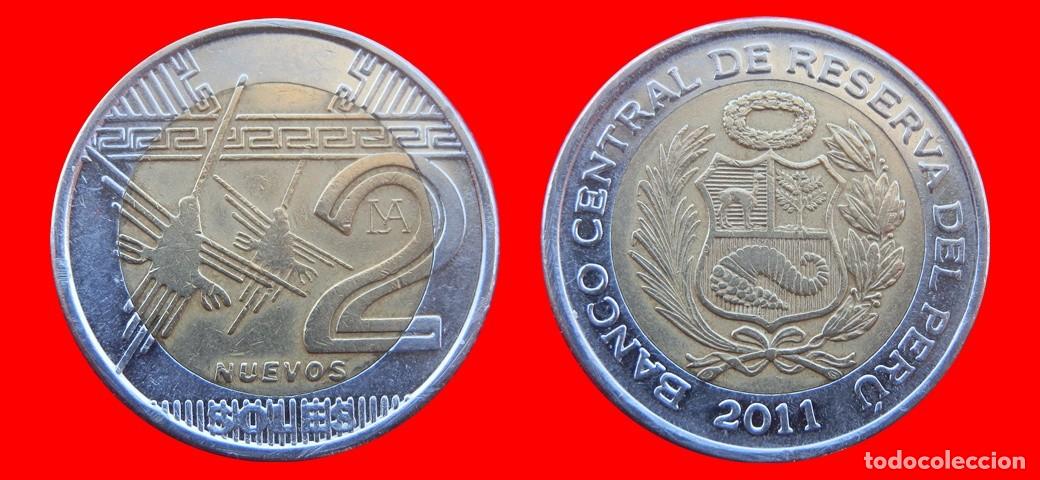 Monedas antiguas de Am&eacute;rica: 2 NUEVOS SOLES 2011 PERU-157095