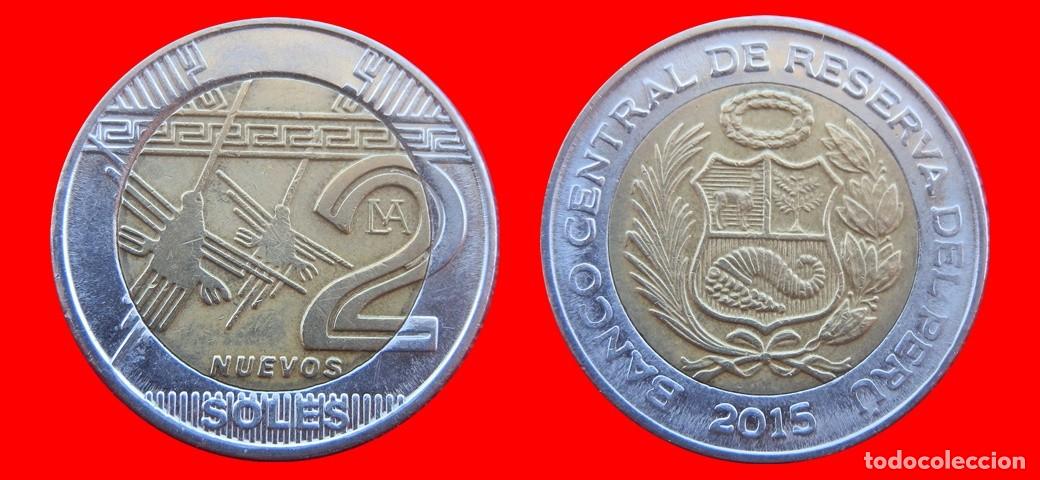 Monedas antiguas de Am&eacute;rica: 2 NUEVOS SOLES 2015 PERU-157097