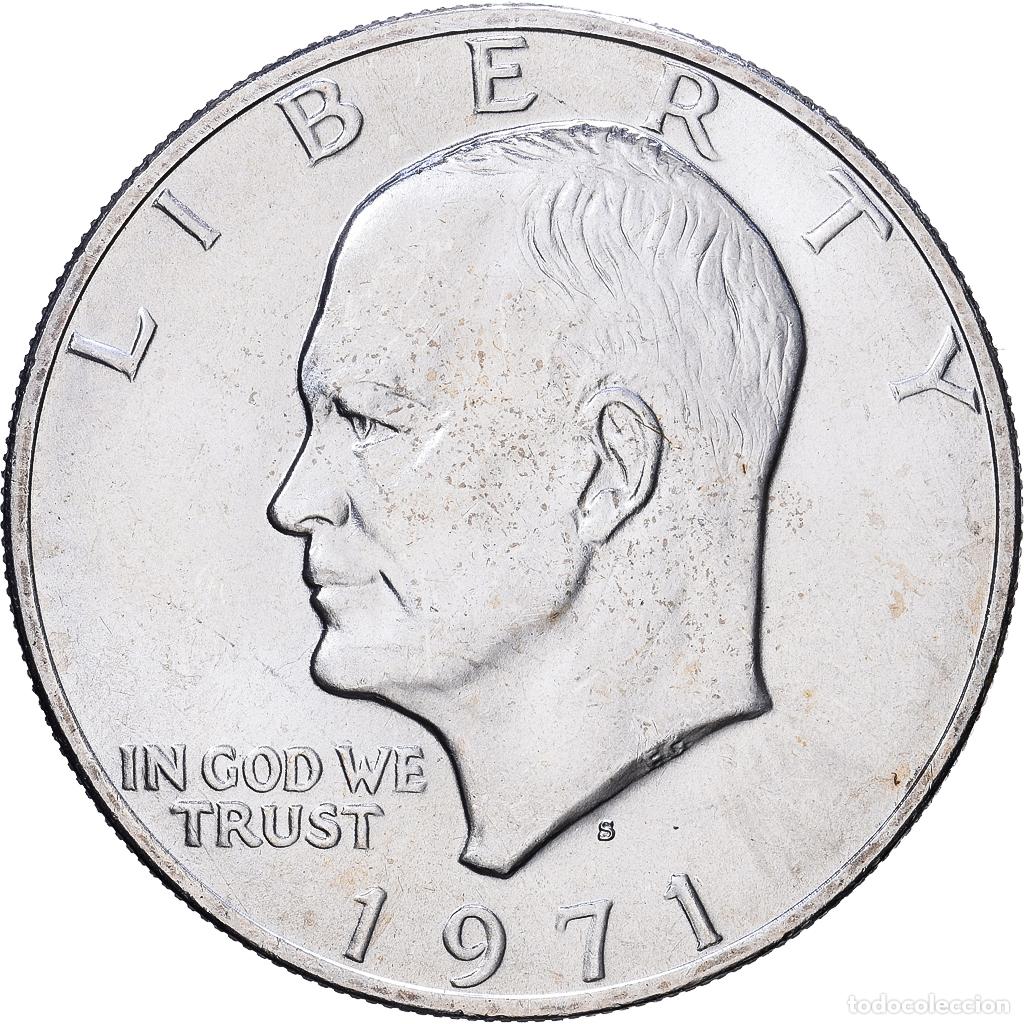 Monedas antiguas de Am&eacute;rica: [#1531209] Estados Unidos, Dollar, Eisenhower Dollar, 1971, San Francisco, Plata, EBC+