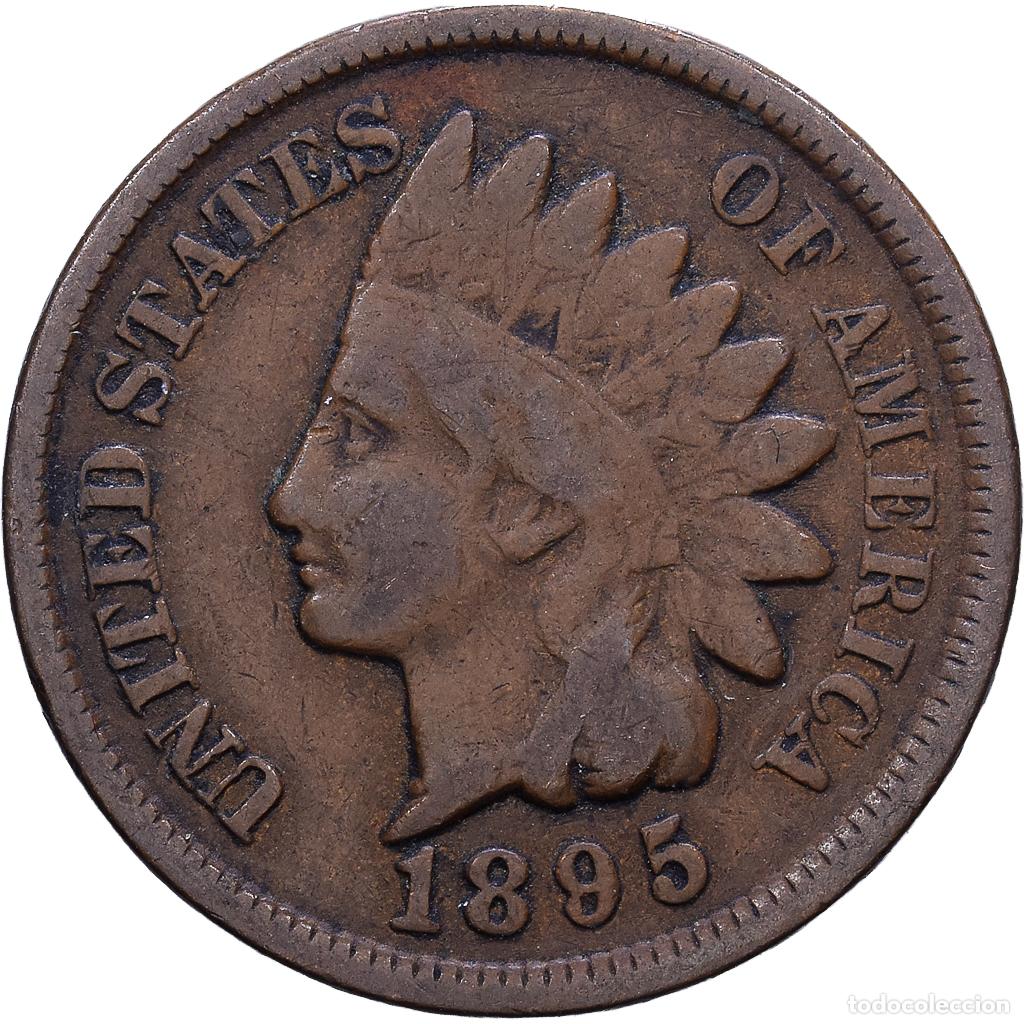 Monedas antiguas de Am&eacute;rica: [#1535189] Estados Unidos, 1 Cent, Indian Head, 1895, Philadelphia, Bronce, BC+, KM:90a