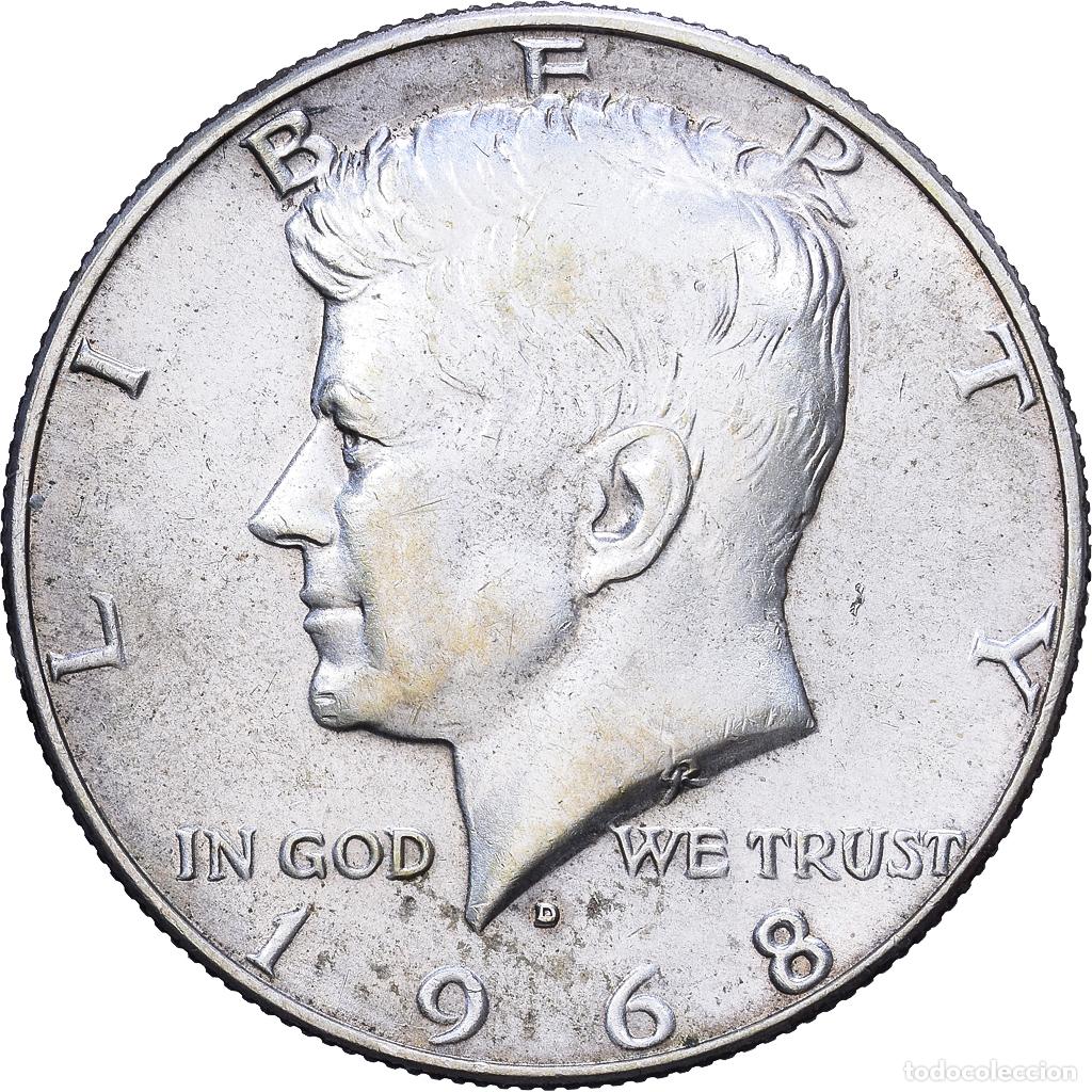 Monedas antiguas de Am&eacute;rica: [#1531267] Estados Unidos, Half Dollar, Kennedy Half Dollar, 1968, Denver, Plata, MBC