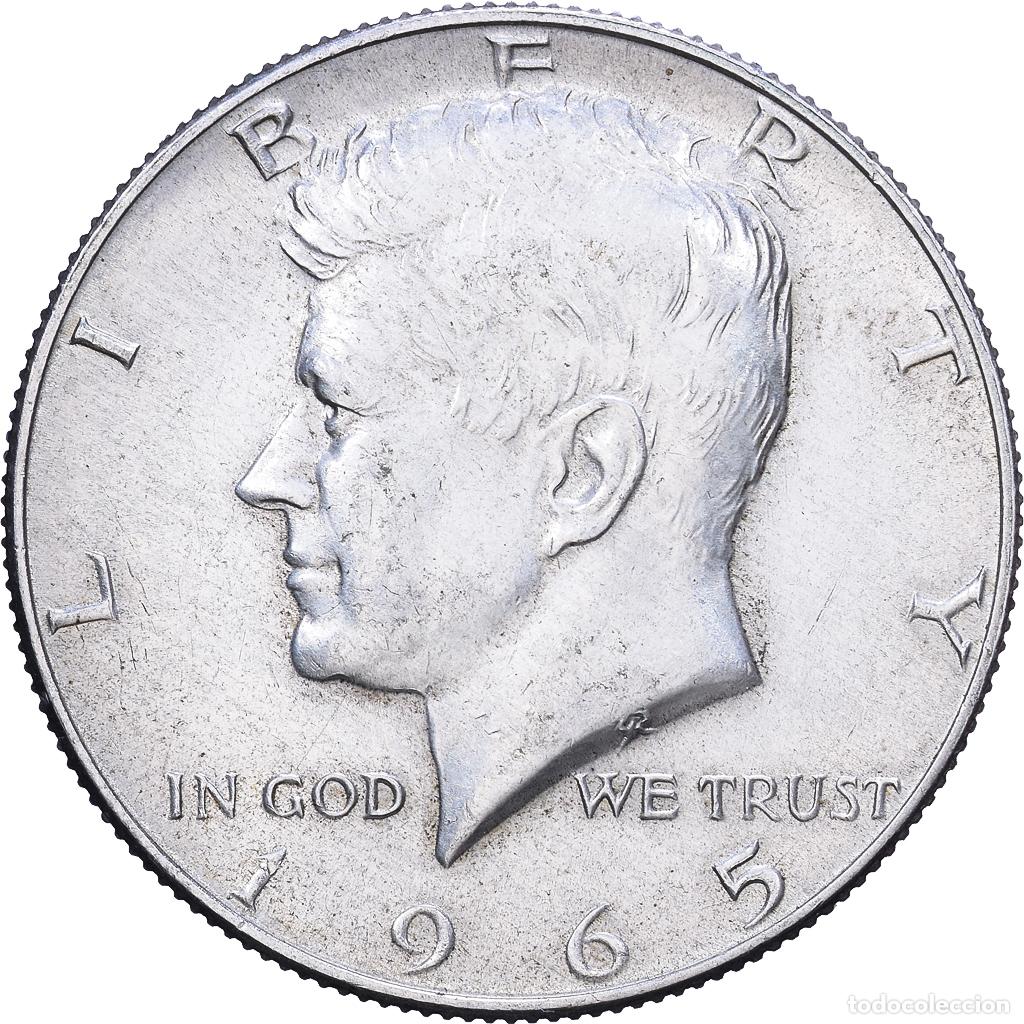 Monedas antiguas de Am&eacute;rica: [#1531270] Estados Unidos, Half Dollar, Kennedy Half Dollar, 1965, U.S. Mint, Plata, EBC+