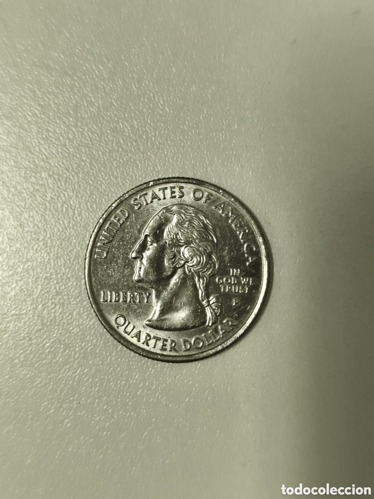 Monedas antiguas de Am&eacute;rica: Cuarto de dolar americano 2007