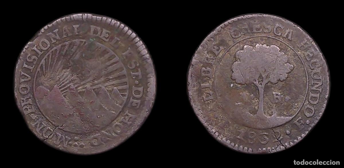 Monedas antiguas de Am&eacute;rica: HONDURAS 1 REAL 1832