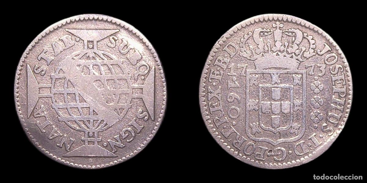 Monnaies anciennes d'Am&eacute;rique: BRASIL BRAZIL JOSE I 160 REIS 1773