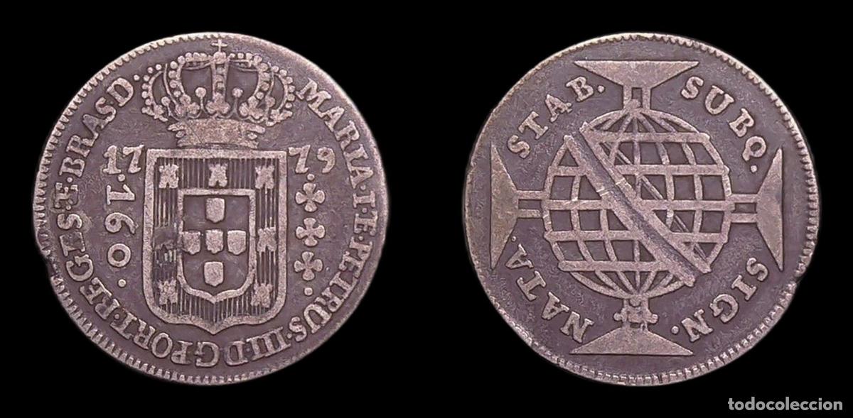 Monedas antiguas de Am&eacute;rica: BRASIL BRAZIL MARIA I 160 REIS 1779