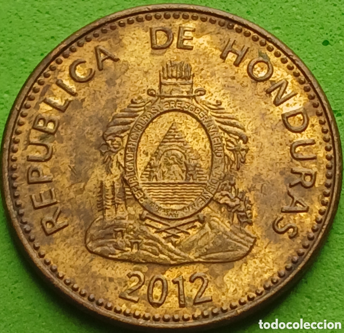 Monedas antiguas de Am&eacute;rica: Honduras 5 centavos 2012 UC#1 - Foto 2