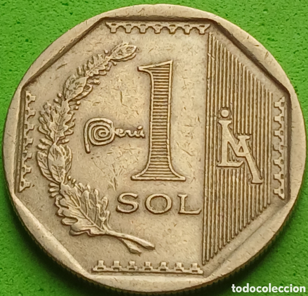 Monedas antiguas de Am&eacute;rica: Per&uacute; 1 sol 2016 km#395 - Foto 2