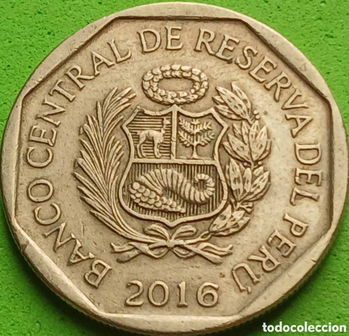 Monedas antiguas de Am&eacute;rica: Per&uacute; 1 sol 2016 km#395