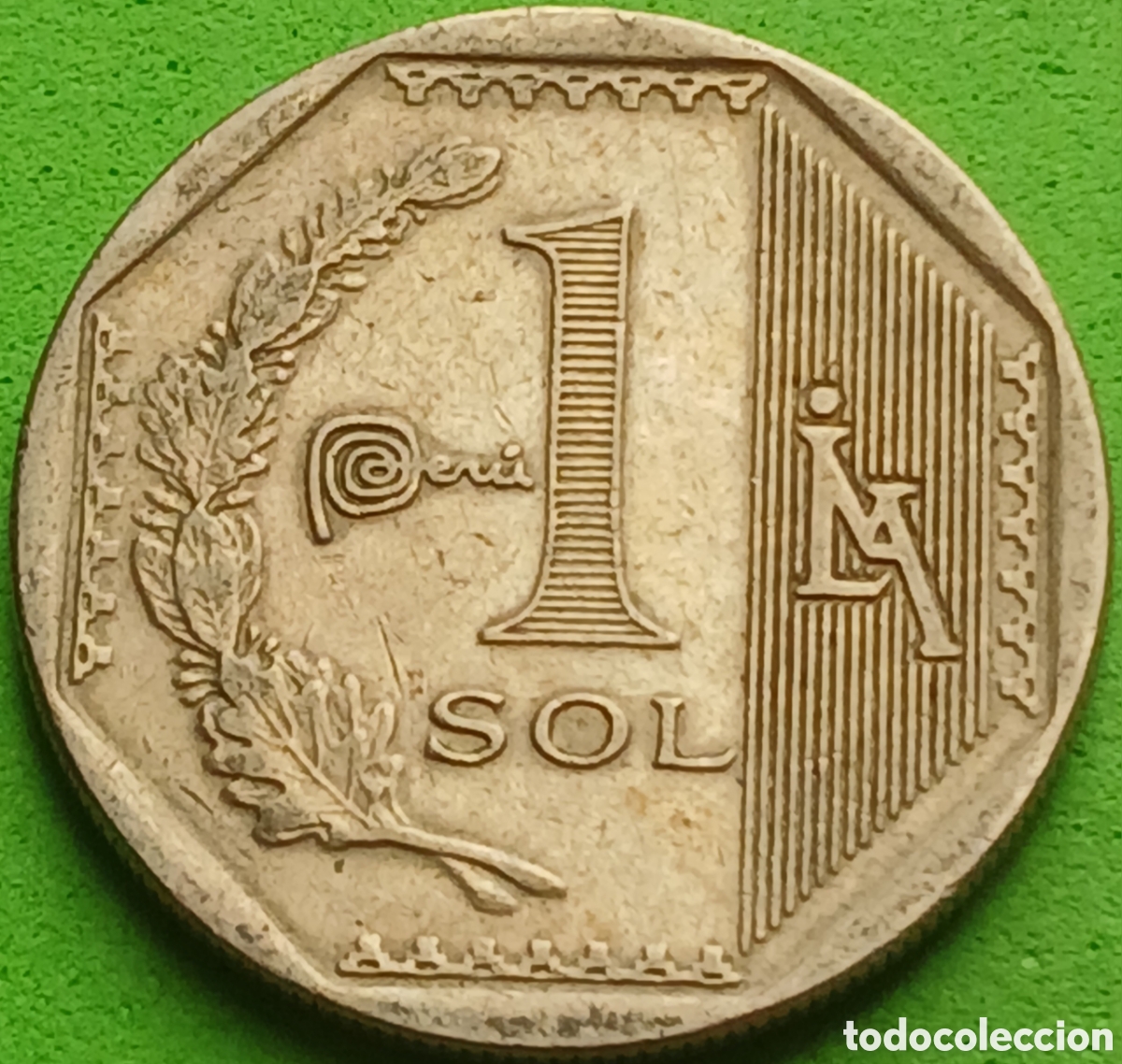 Monedas antiguas de Am&eacute;rica: Per&uacute; 1 sol 2019 km#395 - Foto 2