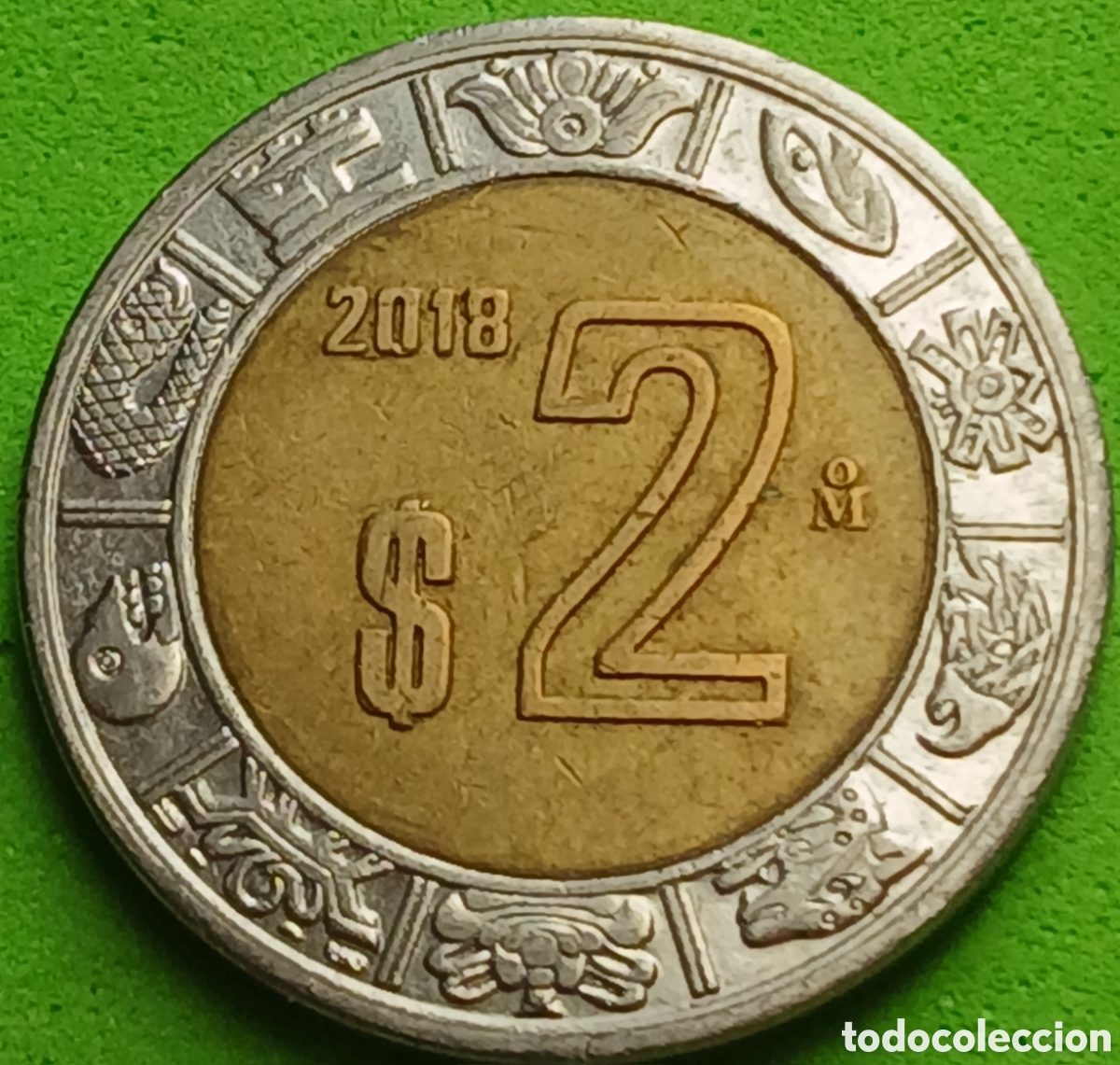 Monedas antiguas de Am&eacute;rica: M&eacute;xico 2 pesos 2018 km#604