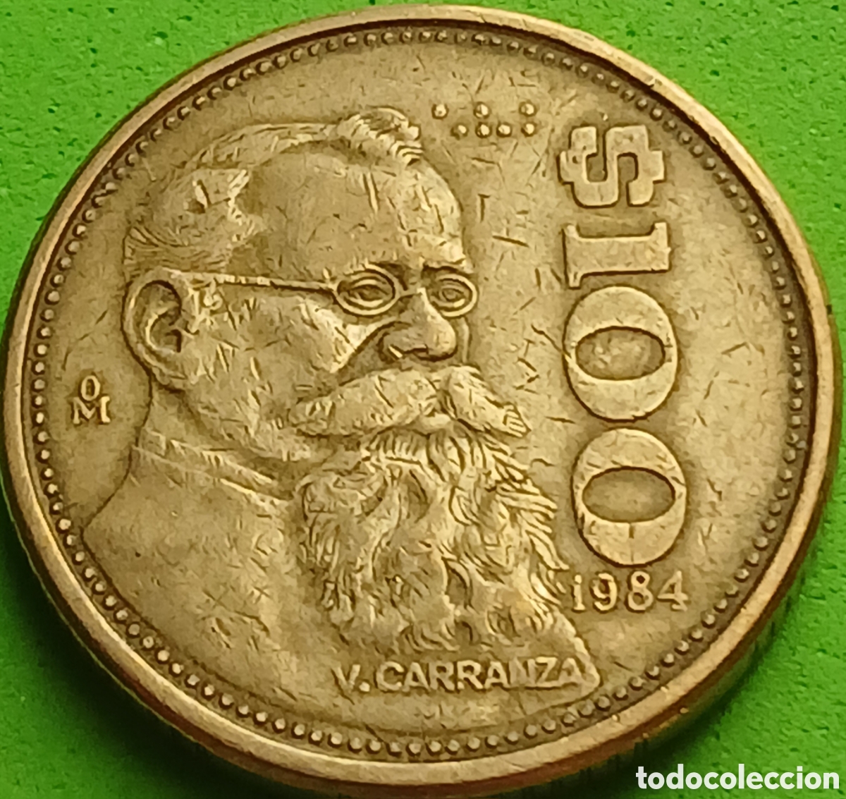 Monedas antiguas de Am&eacute;rica: M&eacute;xico 100 pesos 1984 km#493