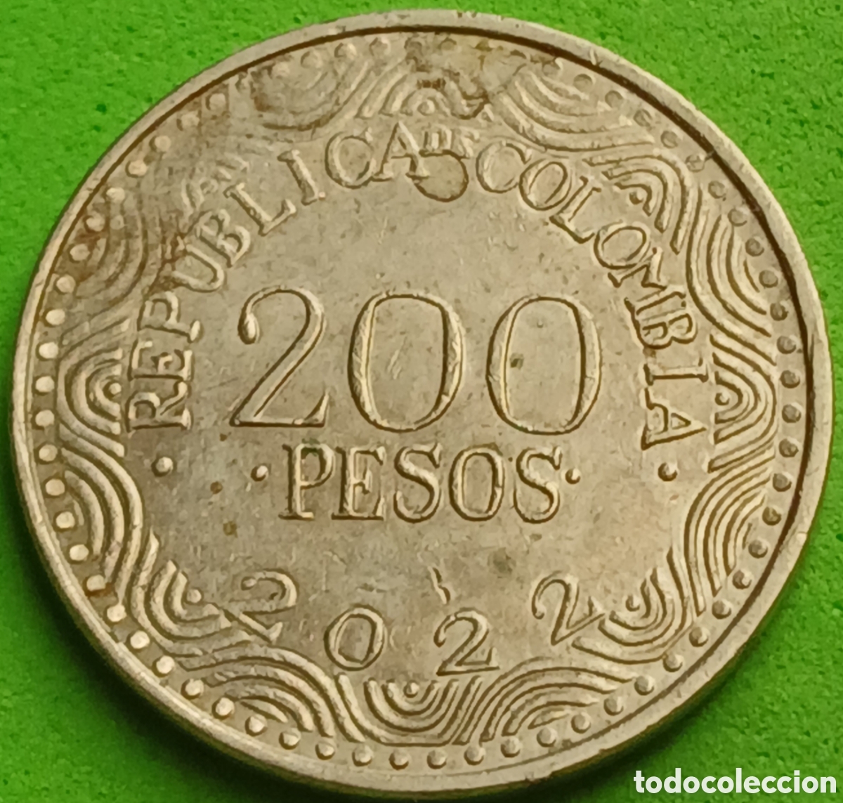 Monedas antiguas de Am&eacute;rica: Colombia 200 pesos 2022 km#297