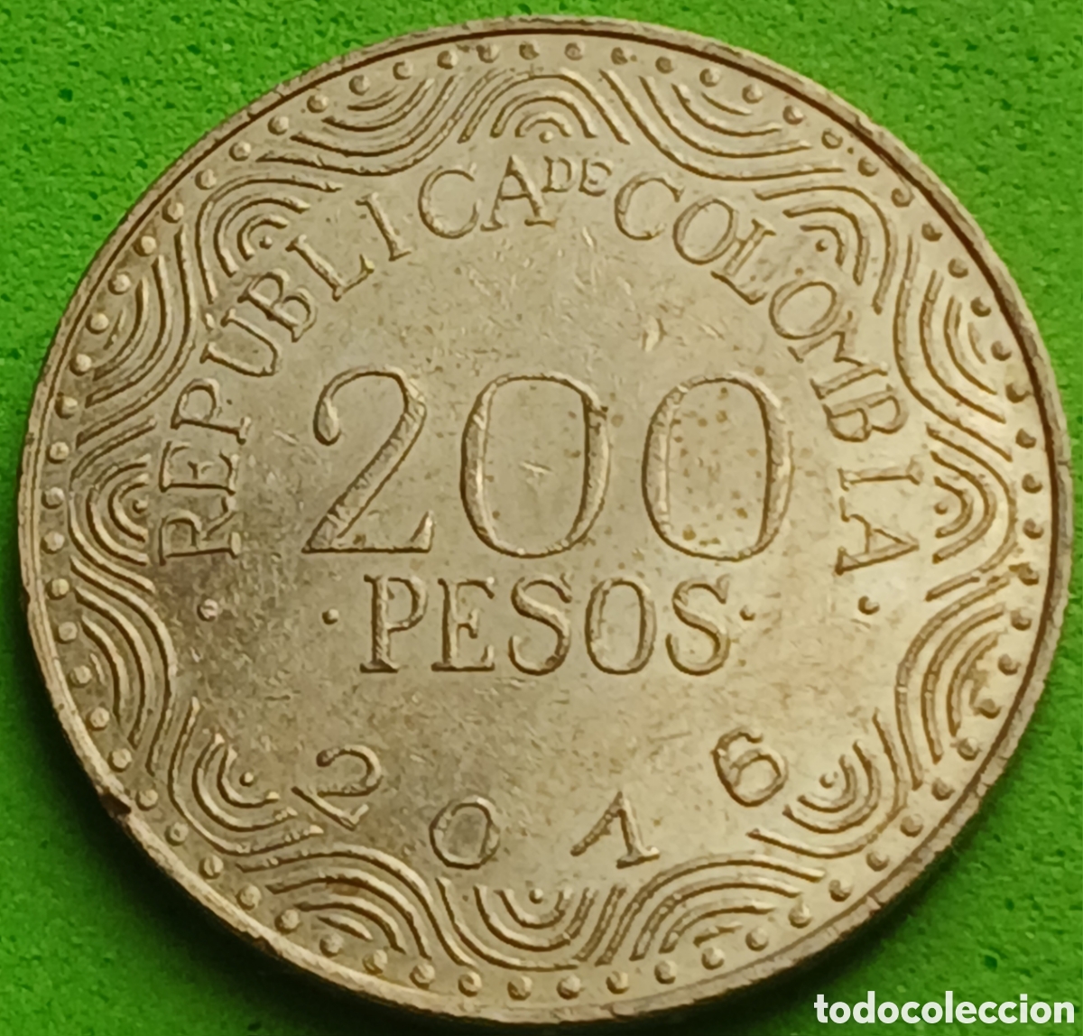 Monedas antiguas de Am&eacute;rica: Colombia 200 pesos 2016 km#297