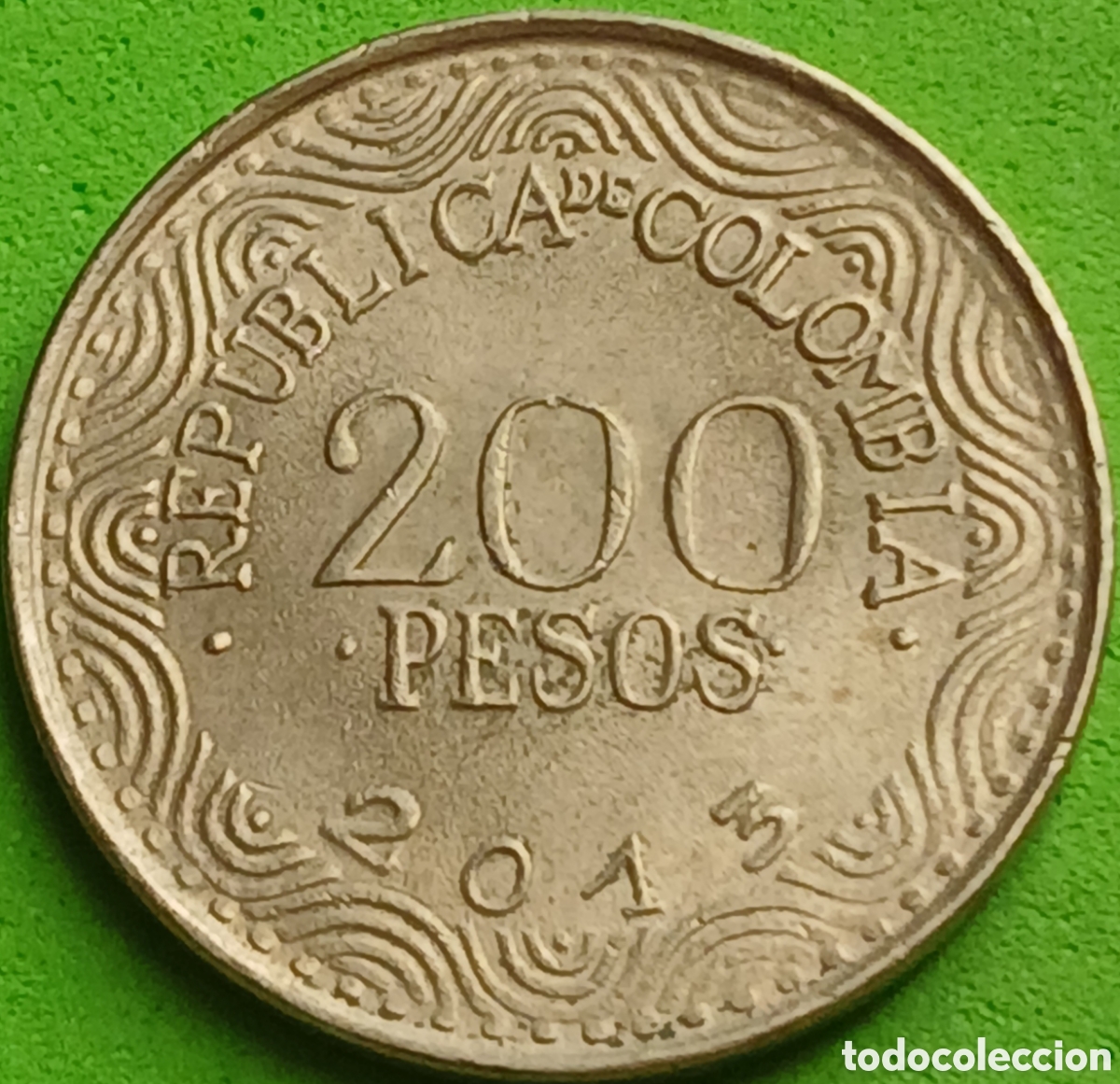 Monedas antiguas de Am&eacute;rica: Colombia 200 pesos 2013 km#297