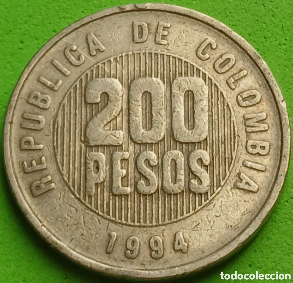 Monedas antiguas de Am&eacute;rica: Colombia 200 pesos 1994 km#287