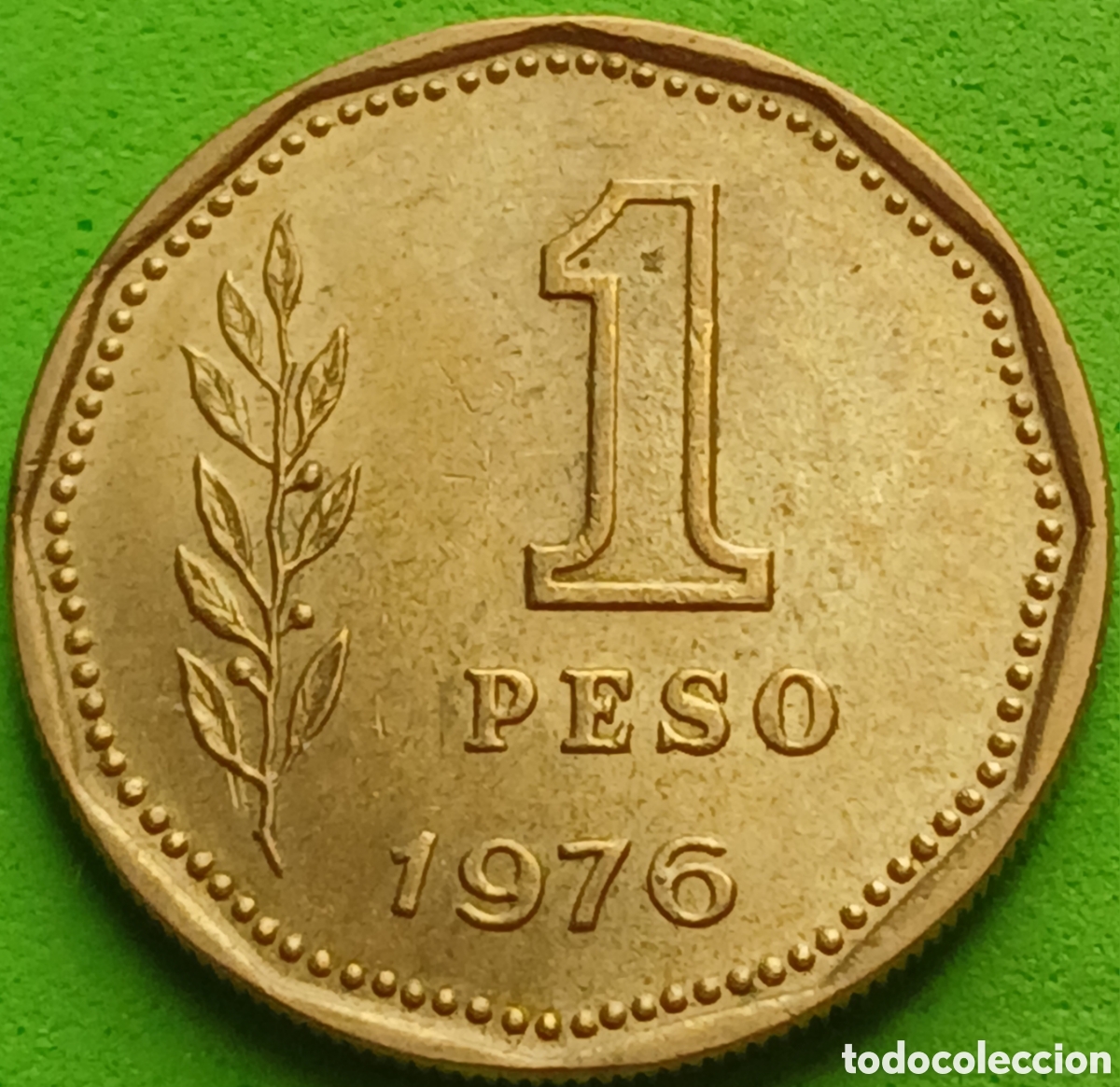 Monedas antiguas de Am&eacute;rica: Argentina 1 peso 1976 km#69