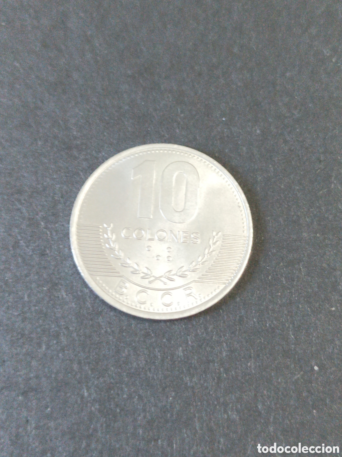 Monedas antiguas de Am&eacute;rica: 10 colones de Costa Rica de 2021