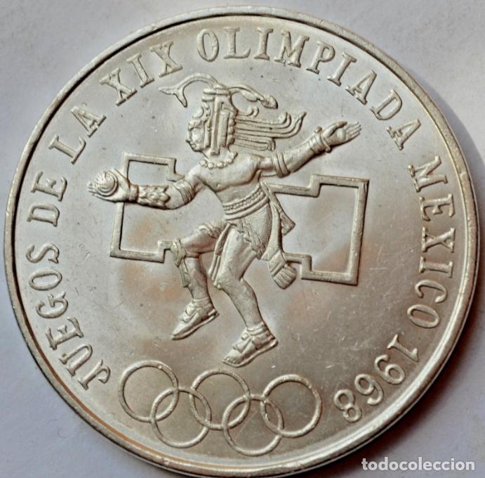 Monedas antiguas de Am&eacute;rica: MEXICO 25 PESOS 1968 ...
