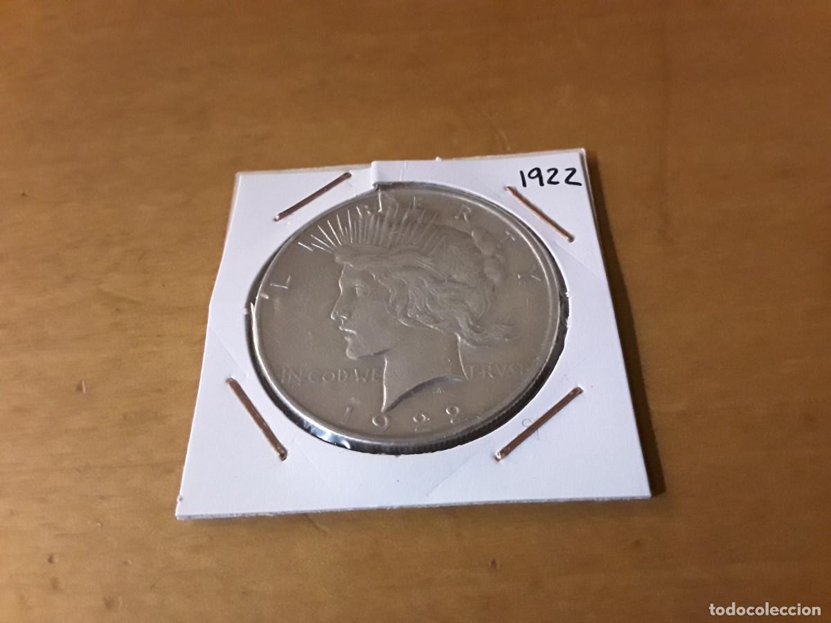 Monedas antiguas de Am&eacute;rica: ESTADOS UNIDOS - 1 DOLAR DE PLATA LIBERTY A&Ntilde;O 1922.