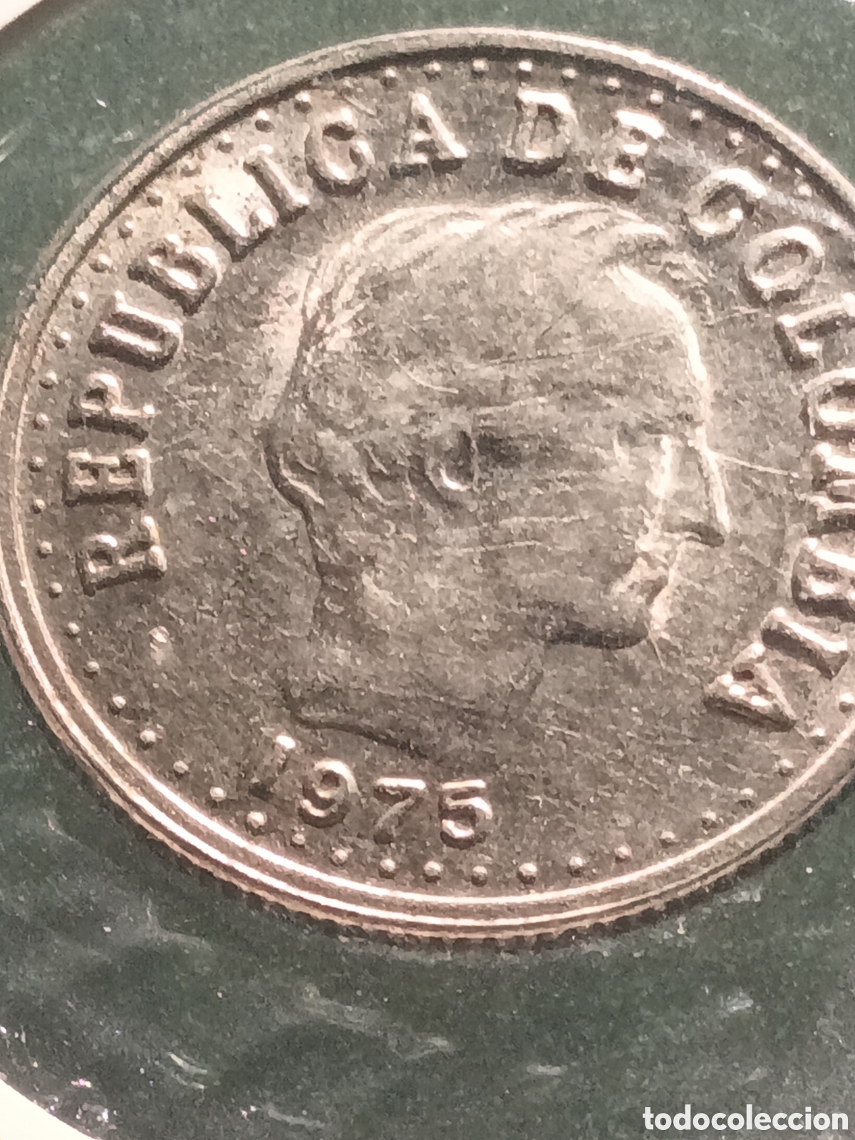 Monedas antiguas de Am&eacute;rica: 20 CENTAVOS REP&Uacute;BLICA DE COLOMBIA 1975