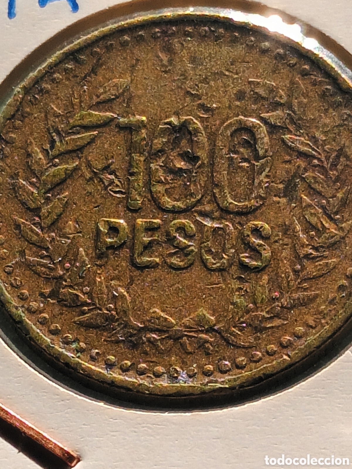 Monedas antiguas de Am&eacute;rica: 100 PESOS REP&Uacute;BLICA DE COLOMBIA 1995