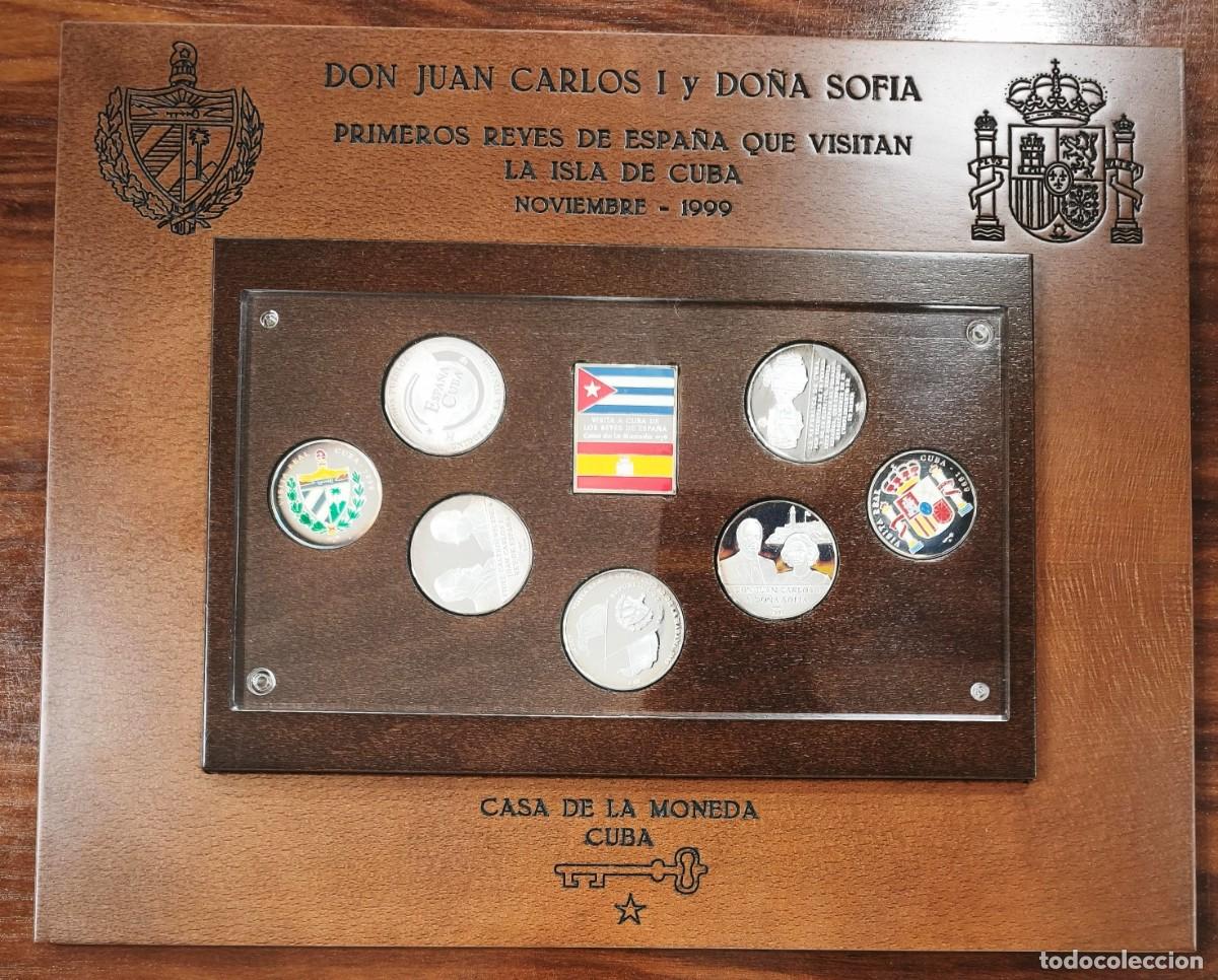 Monedas antiguas de Am&eacute;rica: CUBA. A&Ntilde;O 1999.MN EMISI&Oacute;N OFICIAL MDEL VIAJE DE SS.MM LOS REYES DE ESPA&Ntilde;A A CUBA.