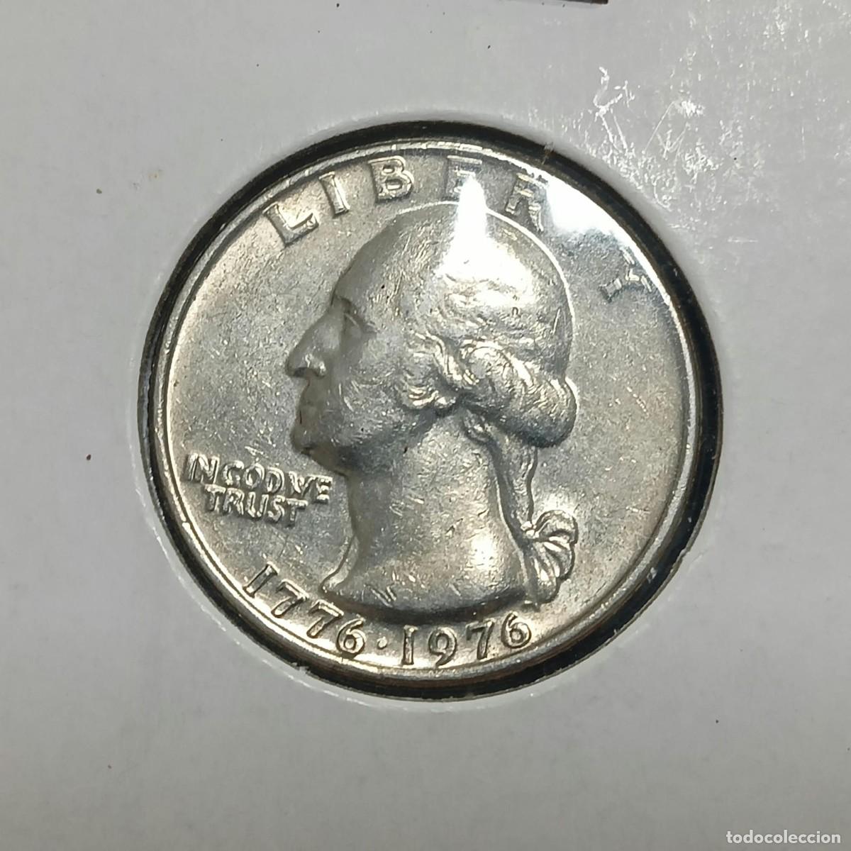 Monedas antiguas de Am&eacute;rica: EEUU. Moneda 25 Centavos 2021