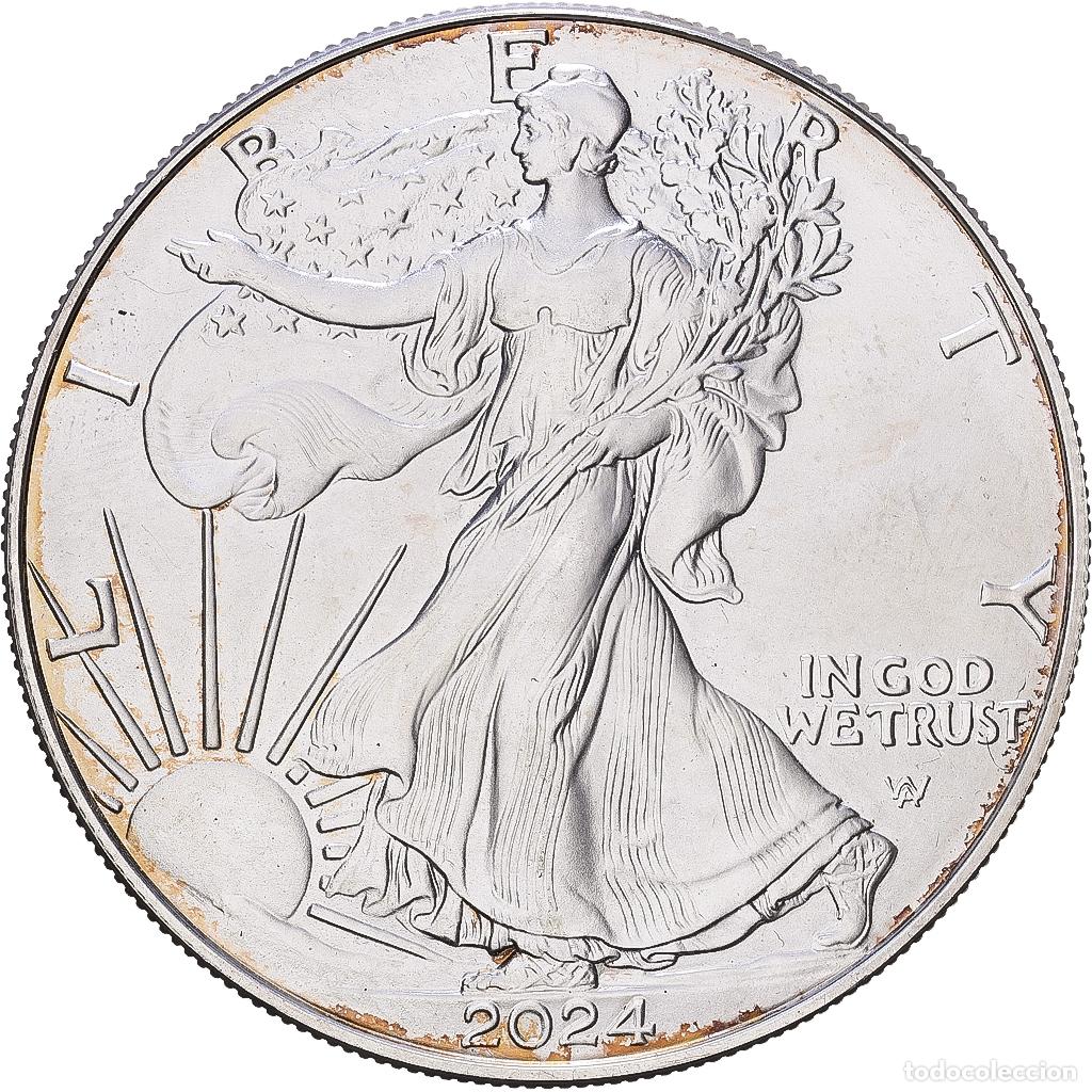 Monedas antiguas de Am&eacute;rica: [#1168110] Estados Unidos, 1 Dollar, 1 Oz, 2024, Plata, SC