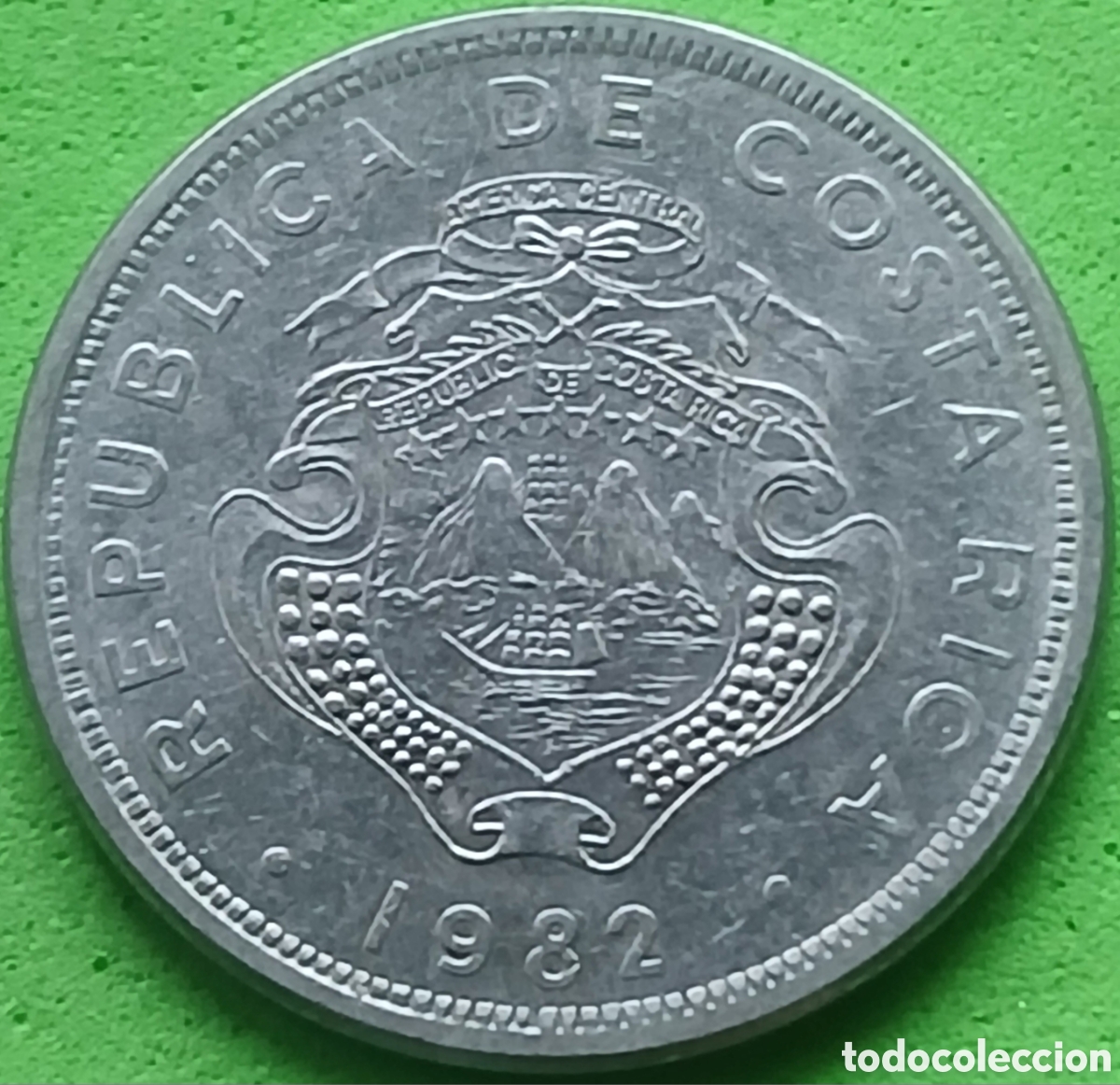 Monedas antiguas de Am&eacute;rica: Costa Rica 1 colon 1982 km#210.1