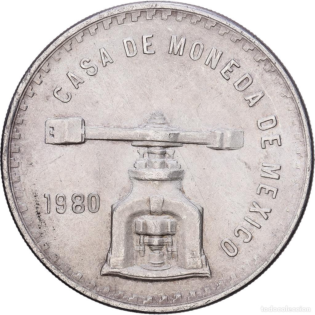 Monedas antiguas de Am&eacute;rica: [#1168092] M&eacute;xico, Onza, 1980, Mexico City, Plata, EBC, KM:M49b.5