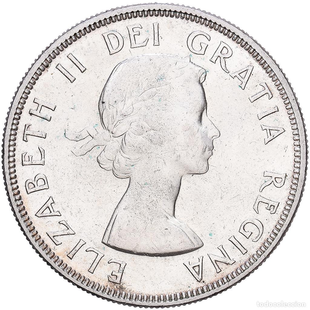 Monedas antiguas de Am&eacute;rica: [#1168175] Canad&aacute;, Elizabeth II, Dollar, 1954, Royal Canadian Mint, Plata, EBC+, KM:54