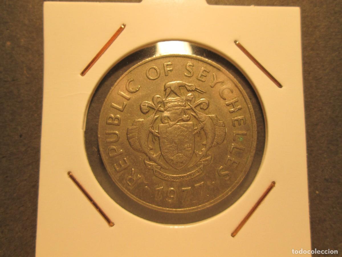 Monedas antiguas de Am&eacute;rica: 1 RUPIEE REPUBLIC SEYCHELLES 1977