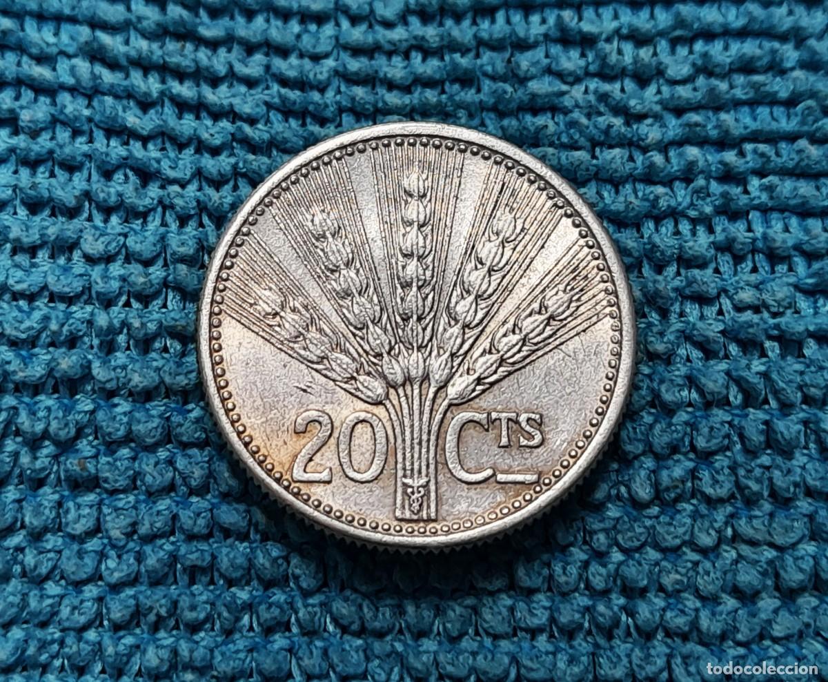 Monedas antiguas de Am&eacute;rica: Uruguay, 20 Centesimos 1954 - Foto 2