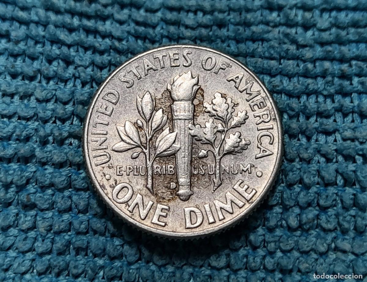 Monedas antiguas de Am&eacute;rica: Estados Unidos, 1 Dime 1964 D