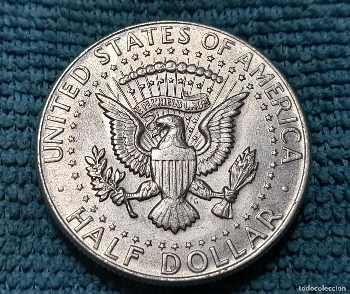 Monedas antiguas de Am&eacute;rica: Estados Unidos, Half Dollar 1964