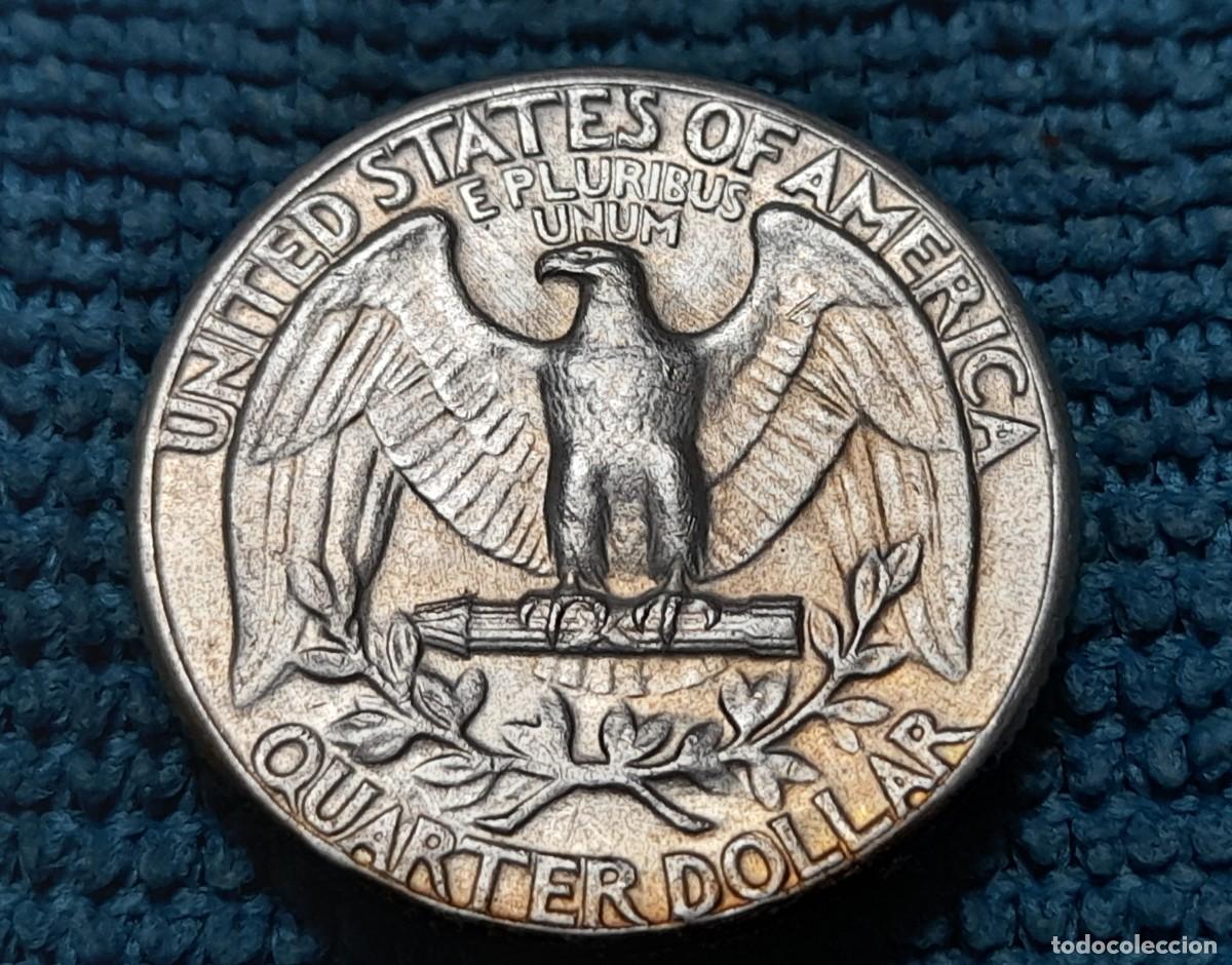 Monedas antiguas de Am&eacute;rica: Estados Unidos, Quarter Dollar 1960