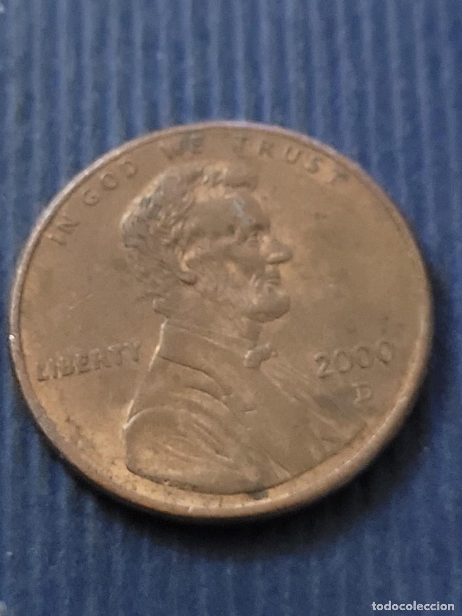 Monedas antiguas de Am&eacute;rica: Moneda 1 centavo 2000 &rdquo;D&rdquo; Estados Unidos