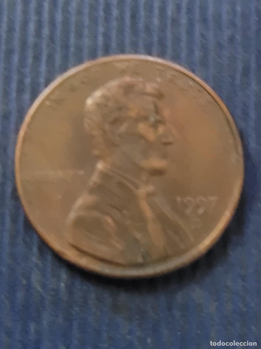 Monedas antiguas de Am&eacute;rica: Moneda 1 centavo 1997 &rdquo;D&rdquo; Estados Unidos
